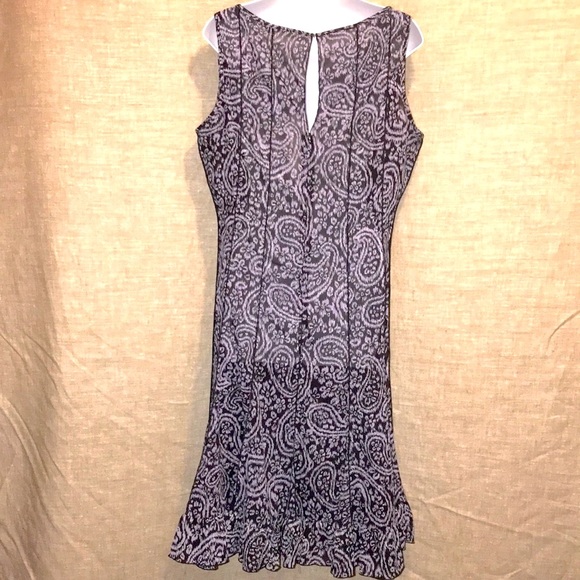 ⭐️3 for $29 EUC Sandra Darren Sleeveless Sheer Dress - Picture 3 of 13
